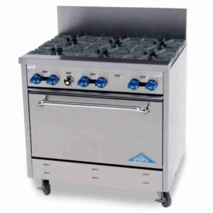 6 Burner Stove With Oven