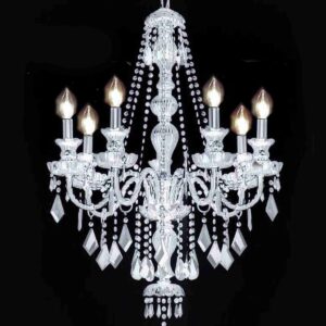 Clear Crystal Chandelier