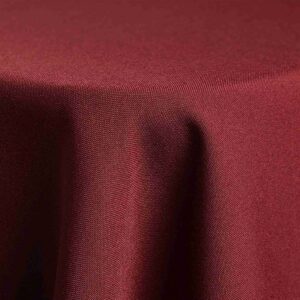 Linens Polyester Burgundy