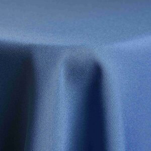 Linens Polyester Electric Blue