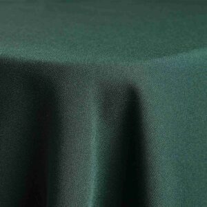 Linens Polyester Hunter Green