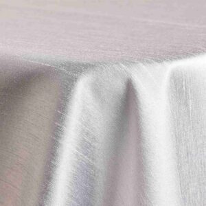 Linens Shantung White