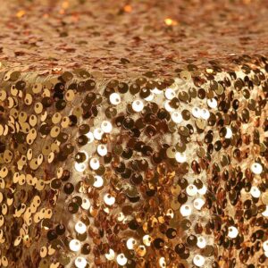 Linens Taffeta Sequins Gold