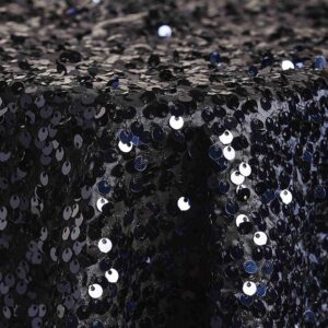 Linens Taffeta Sequins Midnight