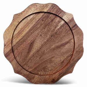 Bennett Dark Wood Charger
