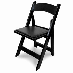 Folding Chair Black Resin