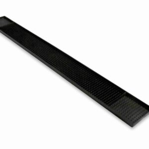 Black Rubber Bar Mat