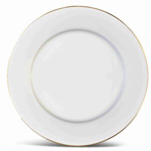 Camellia Gold Rim Dining Plate