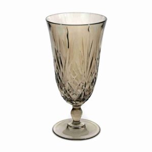Melodia Smoke Water Goblet 13.5 oz