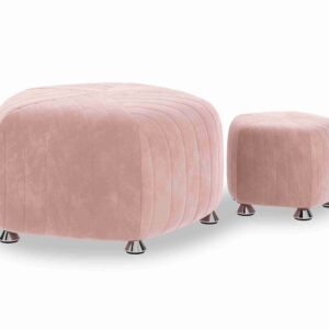 Mini & Biggy Ottoman Dusty Rose