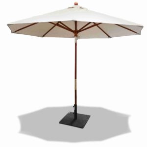 Umbrella, 9' Market, Ivory