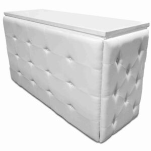 White Tufted Bar